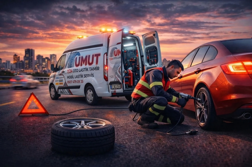 Adana Nöbetçi Lastikçi – Gece 03:00'de Telefonumuz Açık