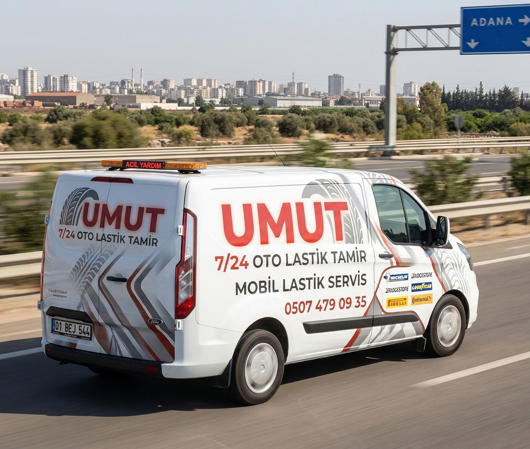 Adana Mobil Lastikçi – Siz Bekleyin, Biz Gelelim!